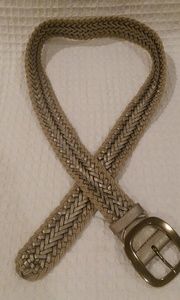 No Brand Name Gold Braided Belt New With Tags